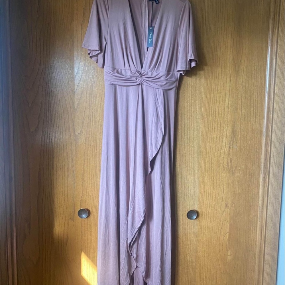 Bella & Bloom Midi Dress - Dusty Rose